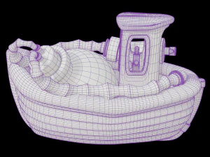 toon tanker 3D Model