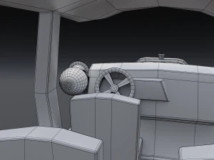 cartoon bus 3D Model