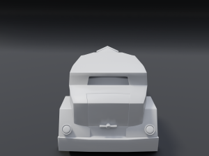 cartoon hotrod 3D Model