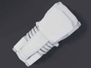 cartoon hotrod 3D Model