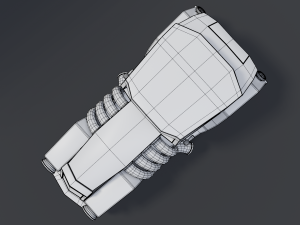 cartoon hotrod 3D Model