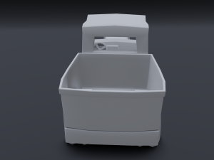 cartoon truck Modelo 3D