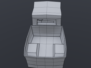 cartoon truck Modelo 3D