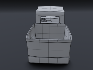 cartoon truck Modelo 3D