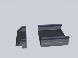 railroad bridges kit 3D Model