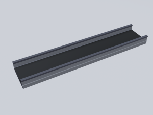 railroad bridges kit 3D-Modell