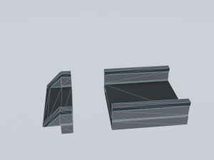 railroad bridges kit 3D-Modell