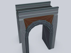 railroad bridges kit 3D Model