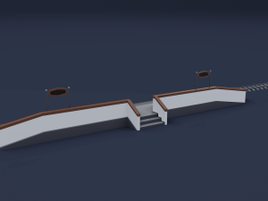 railway stations 3D Модель