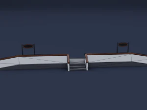railway stations 3D Model