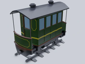 railway carriage 3D Model