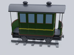 railway carriage 3D Model