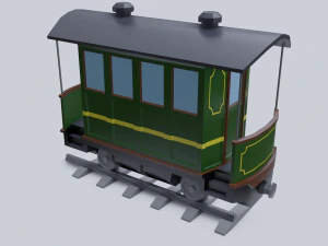 railway carriage 3D Model