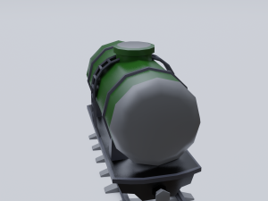 tank wagon 3Dモデル