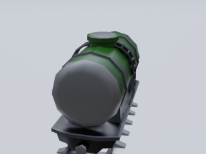 tank wagon 3Dモデル