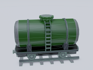 tank wagon 3Dモデル