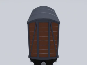 freight wagon 3D Model