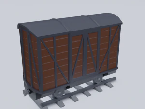 freight wagon 3D Model