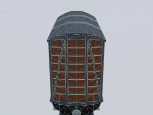 freight wagon Modello 3D