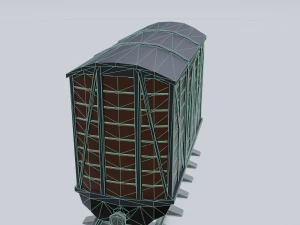 freight wagon 3D Model