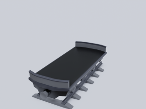 freight wagon 2 Modelo 3D