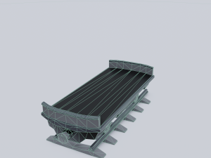 freight wagon 2 Modelo 3D