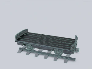 freight wagon 2 3D Model