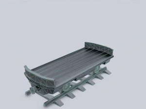 freight wagon 2 3D Model