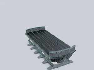 freight wagon 2 3D Model