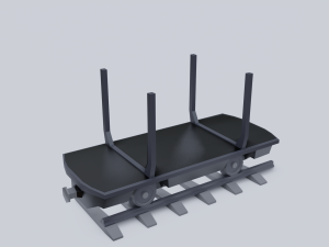 freight wagon 5 Modelo 3D