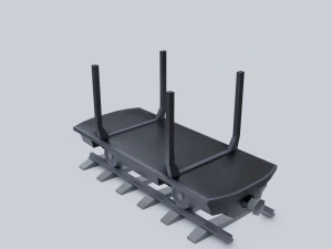 vag&atilde;o de carga 5 Modelo 3D