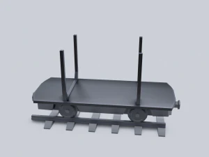 vag&atilde;o de carga 5 Modelo 3D