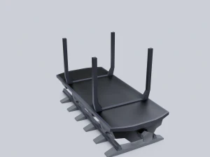 vag&atilde;o de carga 5 Modelo 3D