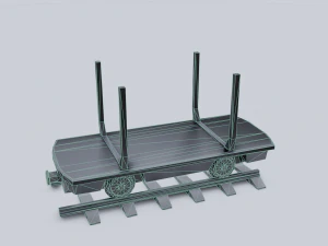 vag&atilde;o de carga 5 Modelo 3D