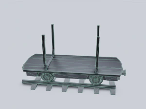 vag&atilde;o de carga 5 Modelo 3D