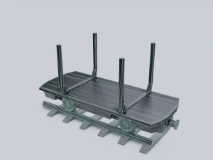 vag&atilde;o de carga 5 Modelo 3D