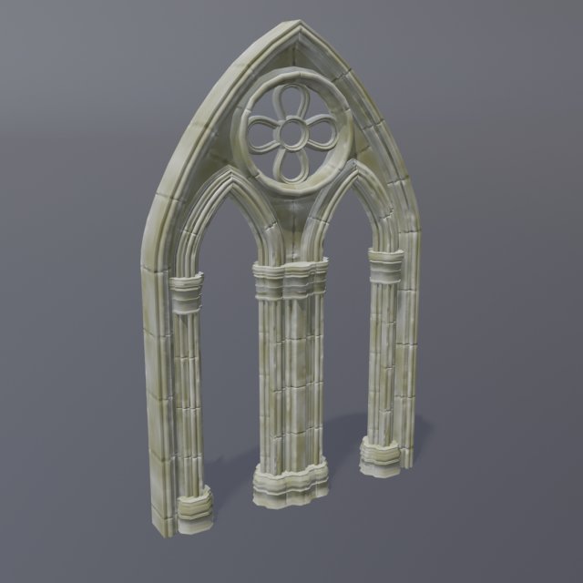 Gothic Candlestick 3D Model $59 - .max .obj .fbx - Free3D