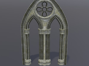gothic arch 3D Model