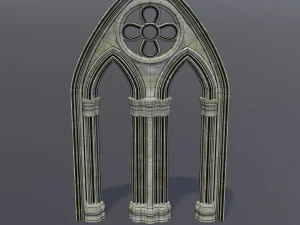 gothic arch 3D Model