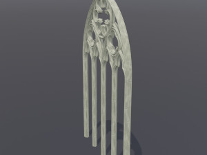 gothic arch v2 3D मॉडल