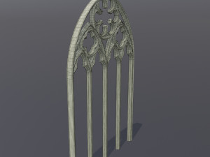 gothic arch v2 3D मॉडल