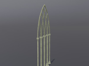 gothic arch v3 3D Model