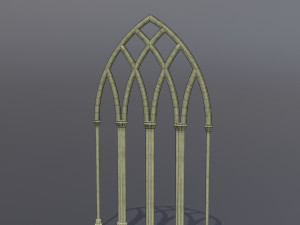 gothic arch v3 3D Model