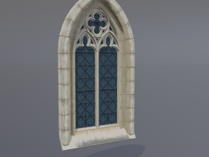 gothic window 3D 모델