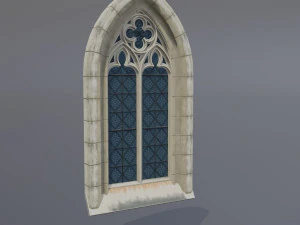 gothic window 3D Model