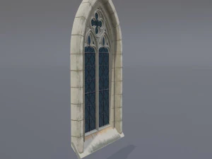 gothic window 3D Model