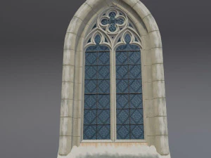 gothic window 3D Model