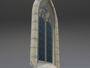 gothic window 3D 모델