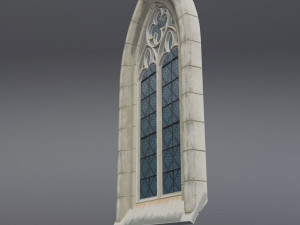 gothic window 3D 모델