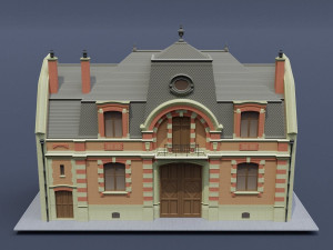 victorian house 01 3D Model